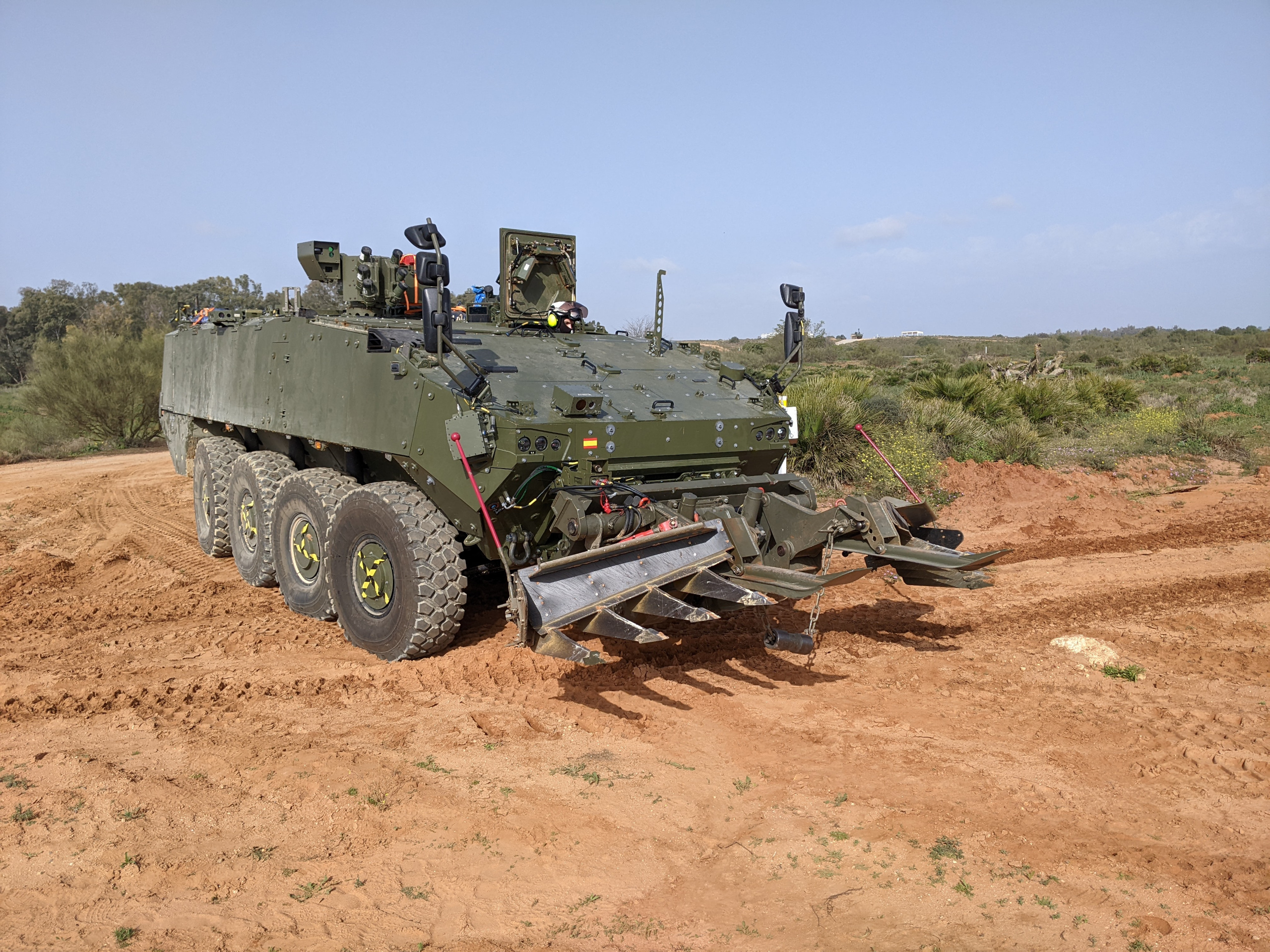 Minefield Breaching - Mine Ploughs - Pearson Engineering