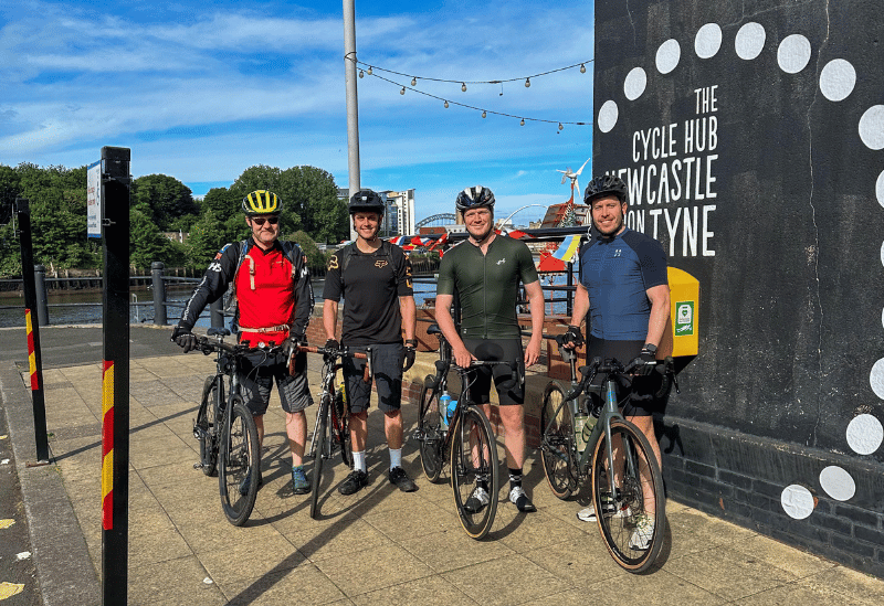 Featured - Team from Pearson Engineering and Responsive Engineering Embarks On ‘Tour De Tyne’ to Raise Funds for UK Military Charity