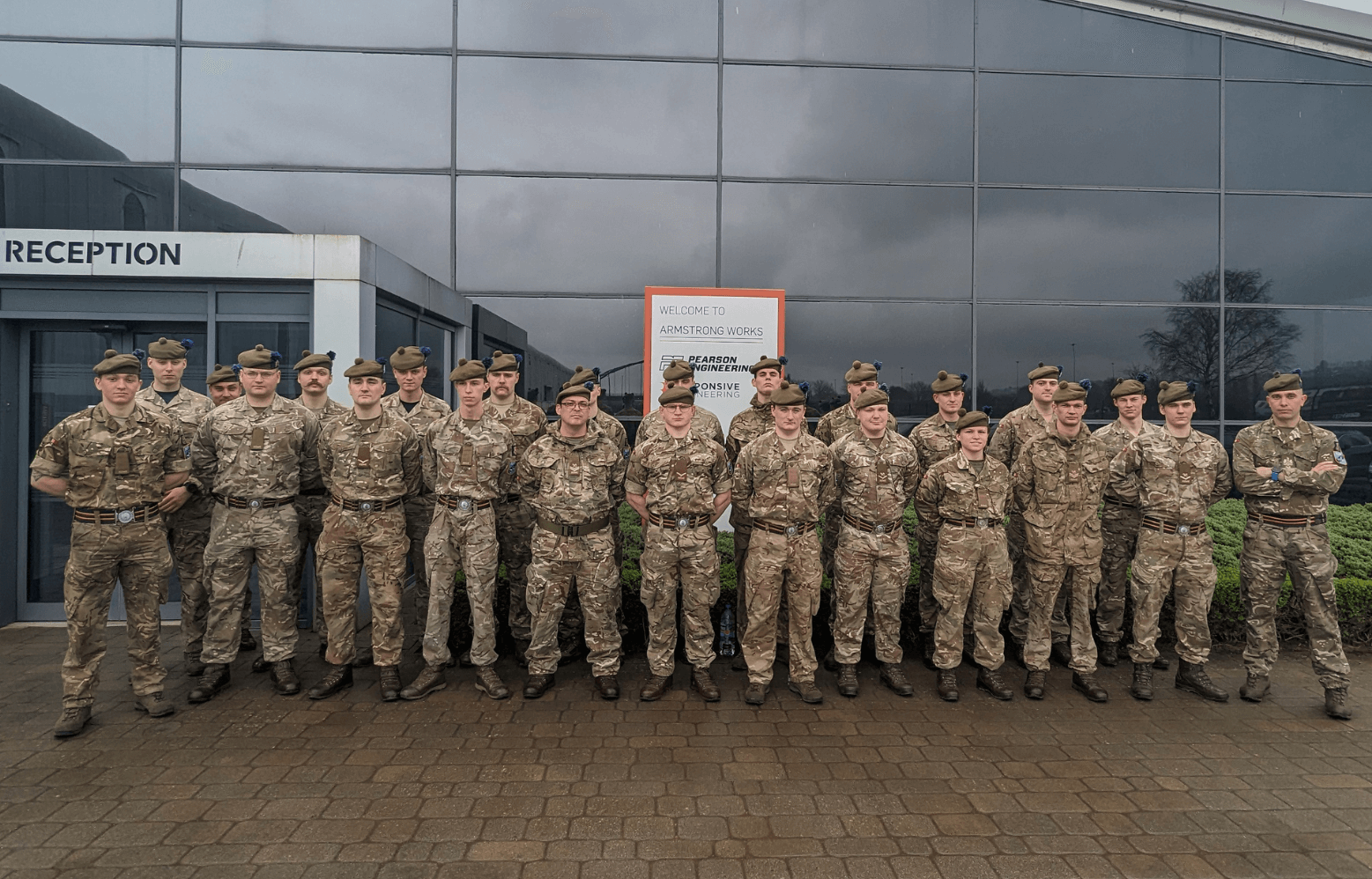 4 SCOTS LADs Visits Pearson Engineering