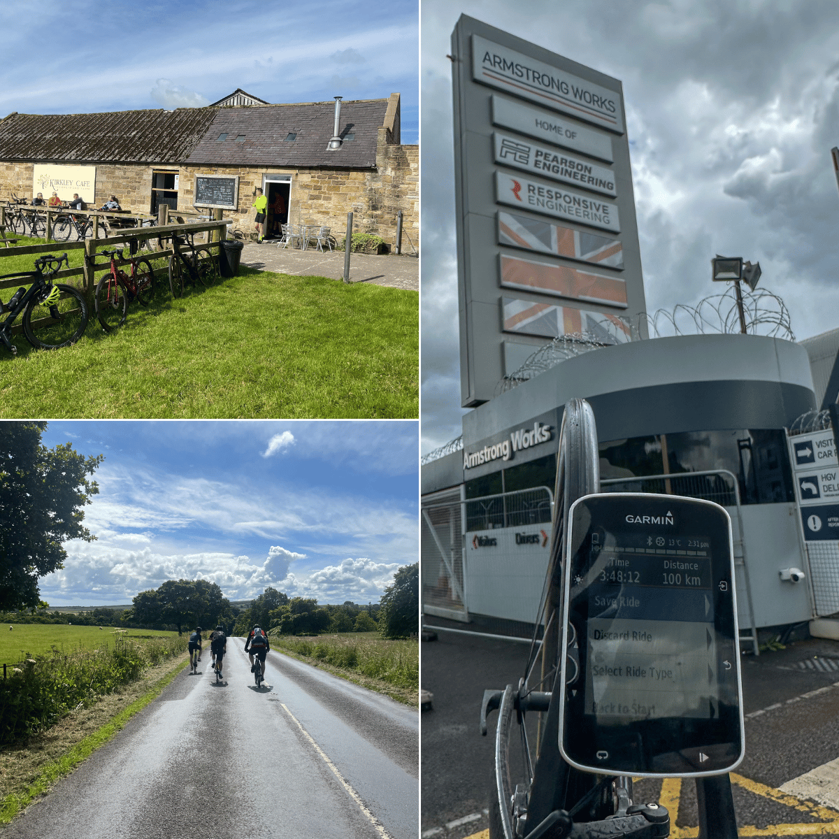 Pearson Engineering and Responsive Engineering Tour de Tyne bike ride for Walking With The Wounded 