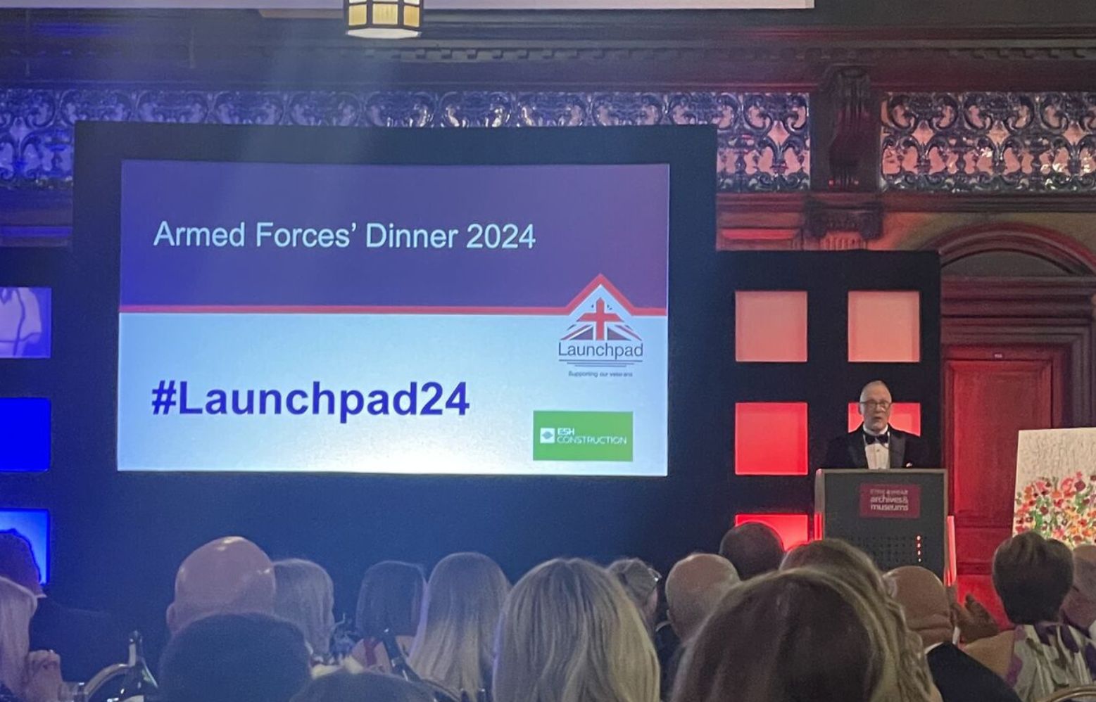 Pearson Engineering Attends Lauchpad Veterans Armed Forces Dinner 2024 masthead