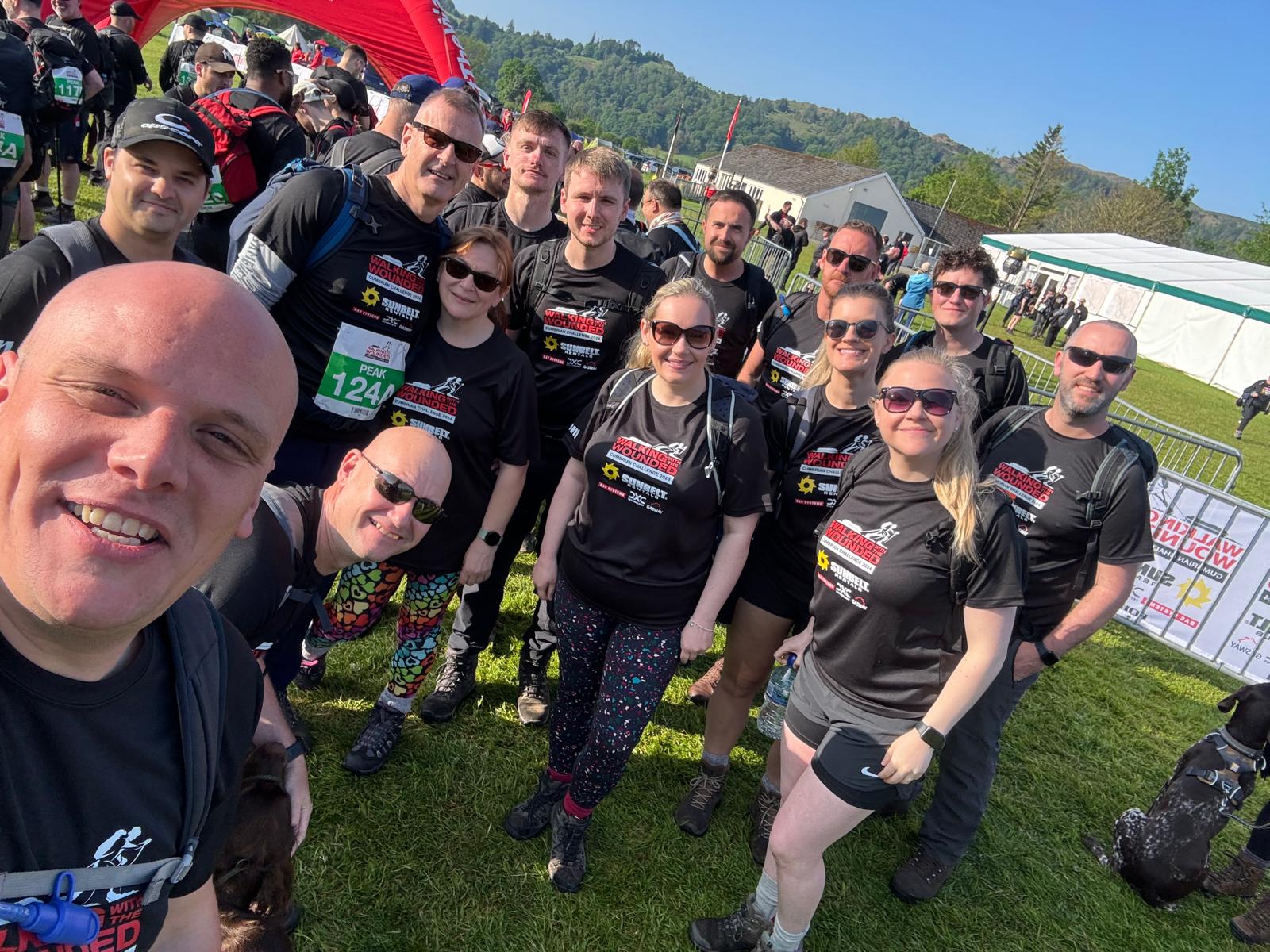 Walking with the Wounded Cumbrian Challenge